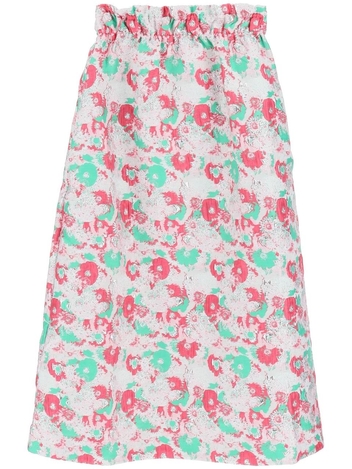 Ganni 3d effect jacquard midi dress F7449