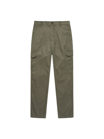 Bio Washing Cargo Chino Pants_Greyish Khaki