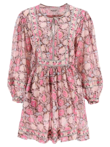 Isabel marant etoile glinesia organic cotton mini dress RO0026FA A1J50E