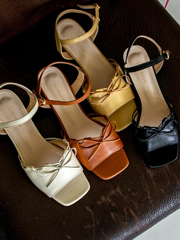 Rosie ribbon sandals _ 4color