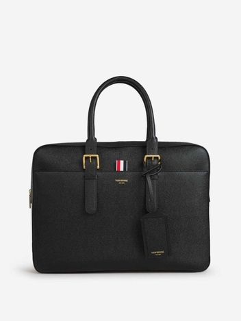 Textured Leather Briefcase 1269728