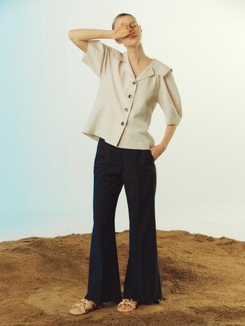 [NUVO10 누보텐]inside slit boots cut pants VWPTLE4000