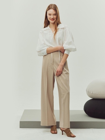 [NUVO10 누보텐]pin tuck wide pants VWPTLC0100