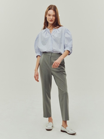 [NUVO10 누보텐]hidden button tapered pants VWPTLC4000