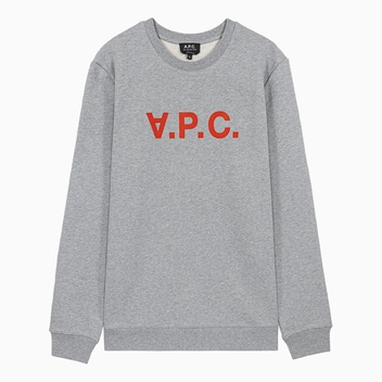 (당일) 23SS 아페쎄 VPC 오렌지 로고 그레이 맨투맨 COFAX H27378 TPC