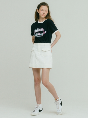Snap Pocket Mini Skirt VC2334SK009M