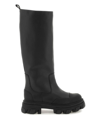 Ganni tubular leather boots S1872