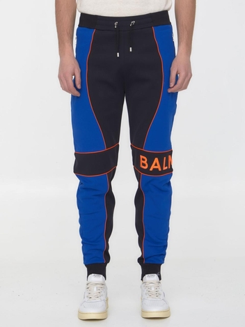Track pants with Balmain logo AH1OB187BC21_EHA