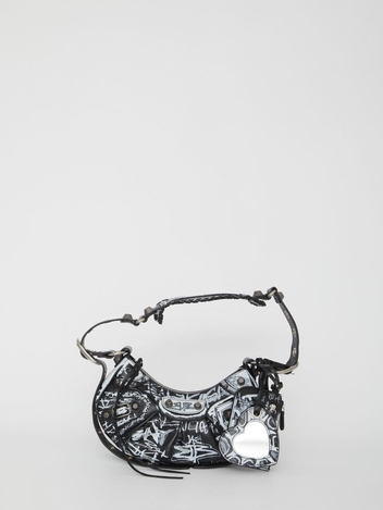 Le Cagole XS Graffiti bag  671309_210G6_1090