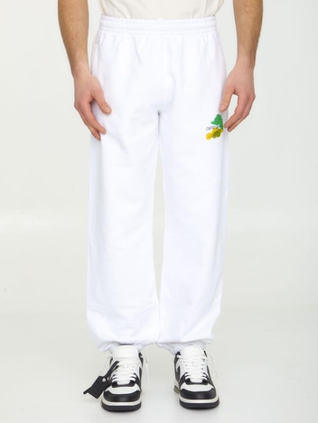 Brush Arrows track pants OMCH029S23FLE002_0184