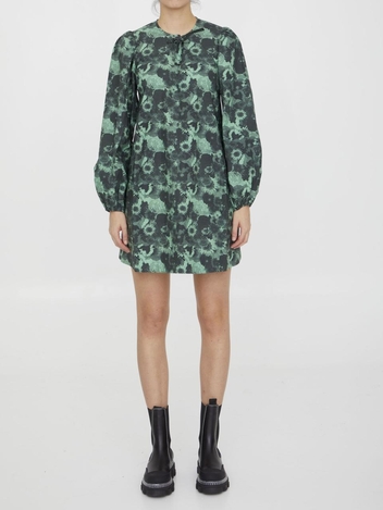 Floral cotton dress F7565_484