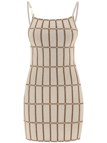 Jacquemus la robe maille mahla mini dress 231KN138 2288