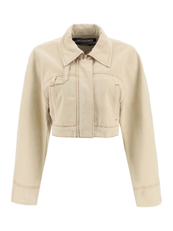 Jacquemus la veste de nimes meio cropped denim jacket 231DE012 1016