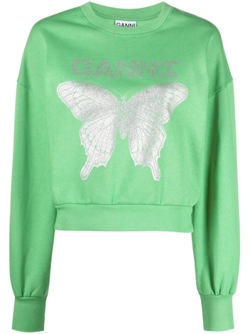 GANNI Sweaters Green T3366801