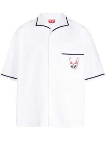Kenzo Shirts White FD55CH1135DE02