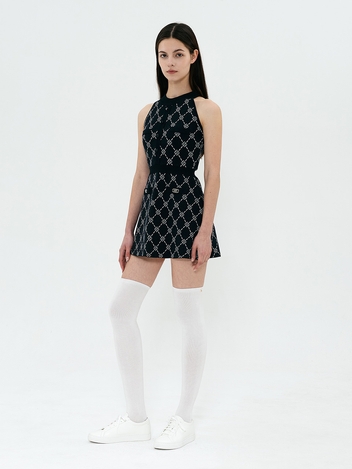 Shara Knit One-piece (Navy)