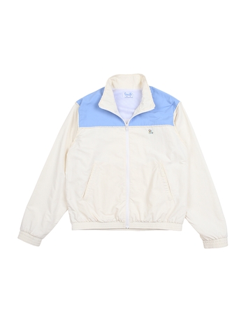 LOGO TRACK TOP -IVORY