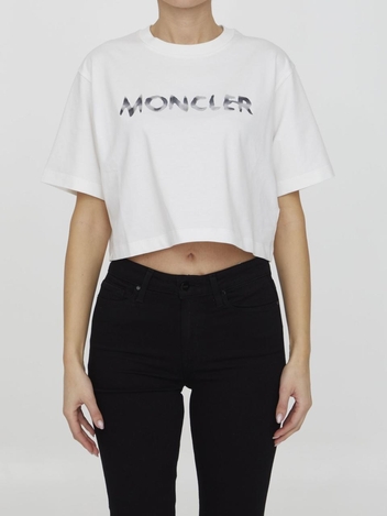 Cropped t-shirt with logo 8C00019_899WS_033