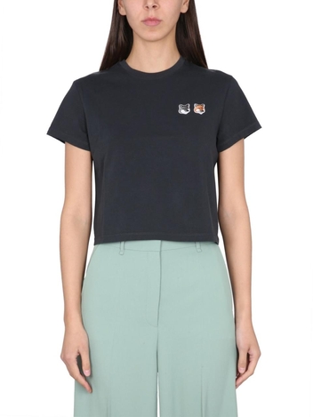 DOUBLE FOX T-SHIRT JW00147KJ0008_ANTHRACITE