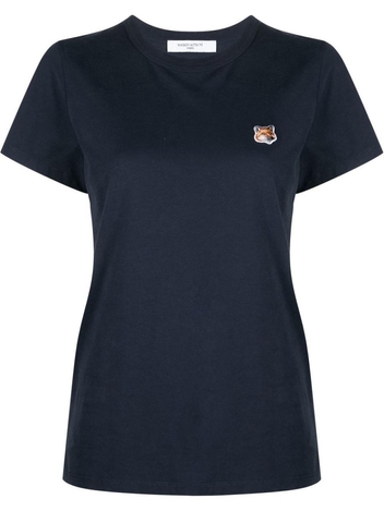 MAISON KITSUNE T-shirts and Polos Blue AW00103KJ0005P480
