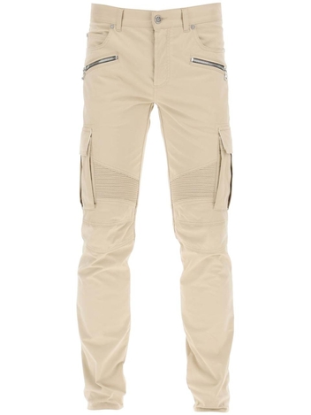 Balmain slim cargo pants AH1MH015CB88
