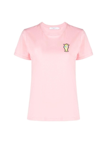 T-shirt Maison Kitsune KW00137KJ0008  STRAW