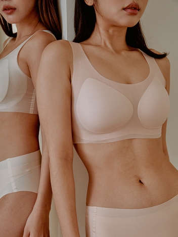 수딩 릴렉싱 노와이어 심리스 브라렛