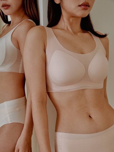 수딩 릴렉싱 노와이어 심리스 브라렛