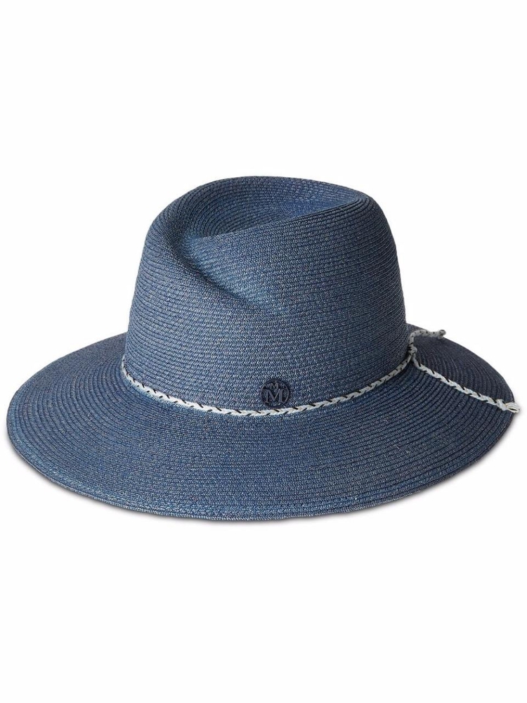 Maison Michel Hats Blue 1001185002VIRGINIEDENIMBLUE