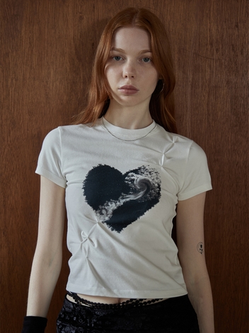 HEART CLOUD T-SHIRT_WHITE