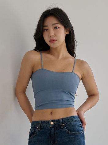 페이퍼 볼륨 누디 브라렛 (롱)