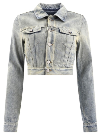 Cropped denim jacket S62AN0089S30828962