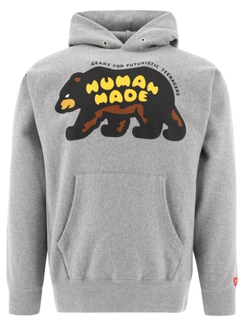 Heavyweight hoodie HM25CS005GRAY
