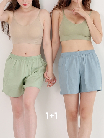 1+1 플라잉 코튼 여성 트렁크팬티