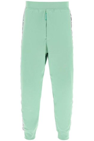 Dsquared2 SS23 Dsquared2 track pant with side bands Mens Pants S78KB0058 S24534 S78K B005 8S24 534