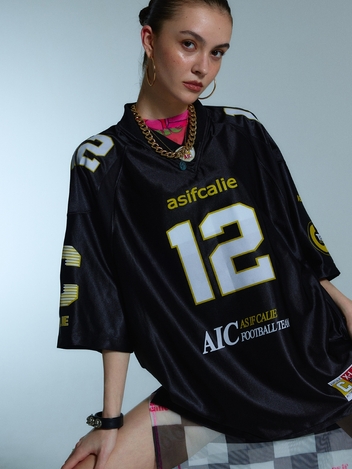 CALIE FOOTBALL JERSEY BLACK