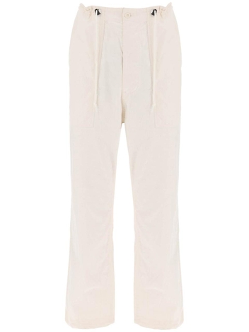 Needles fatigue pants with wide leg MR222