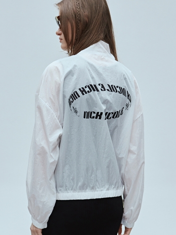 NICOLE RING WINDBREAKER_OFF WHITE