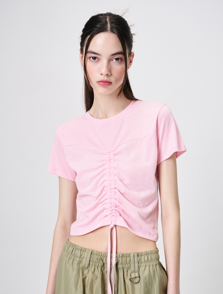 Heart String T-Shirt, Pink