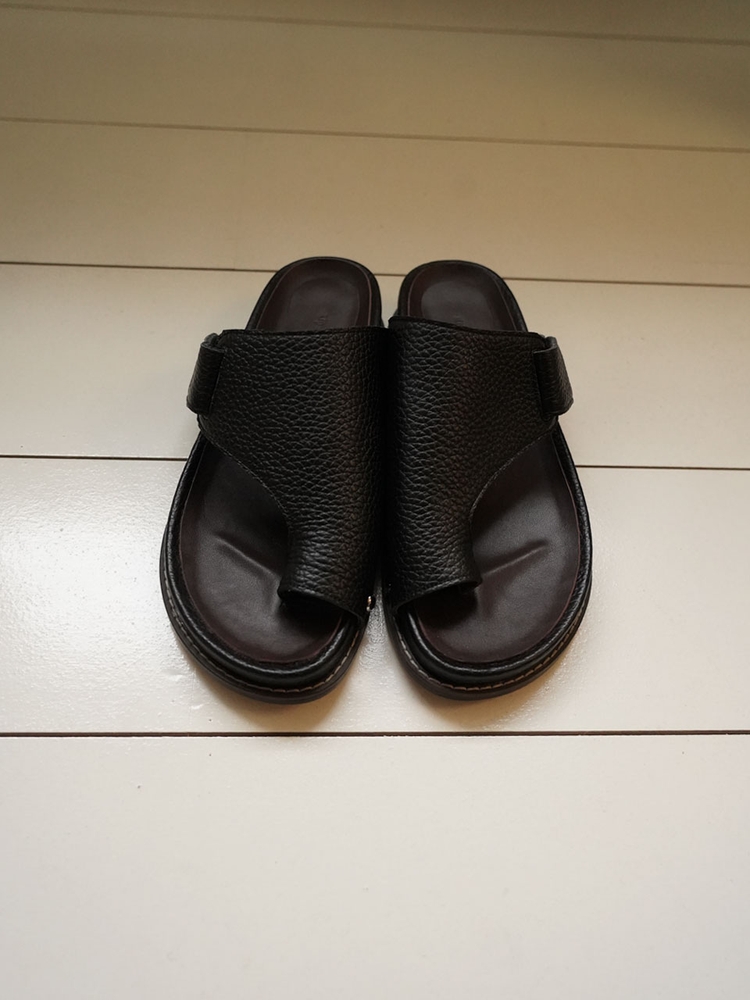 VELCRO FLIP-FLOPS IN BLACK