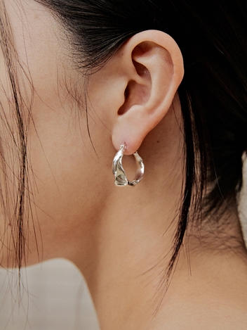 FLOWING WATER EARRING (silver925)