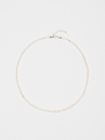 FRESHWATER PEARL CHOCKER NECKLACE (담수진주,silver925)