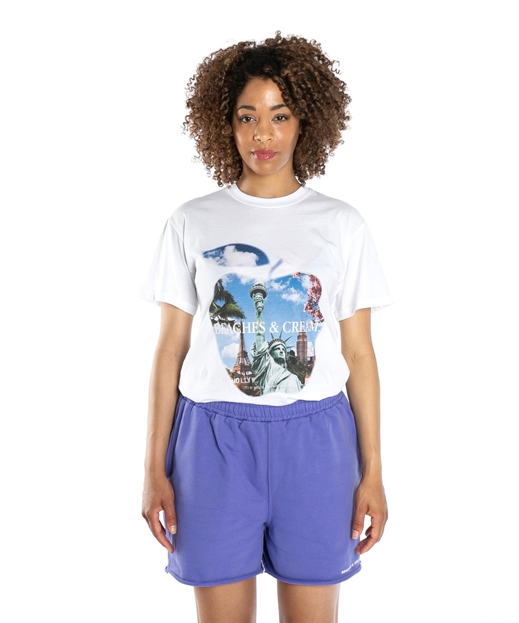 STATUE OF LIBERTY SHORT SLEEVES-WHITE