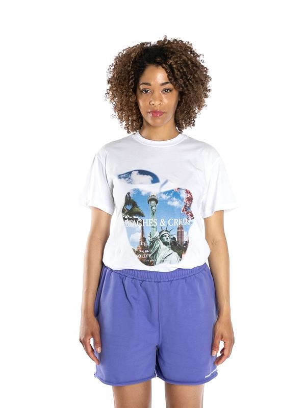 STATUE OF LIBERTY SHORT SLEEVES-WHITE