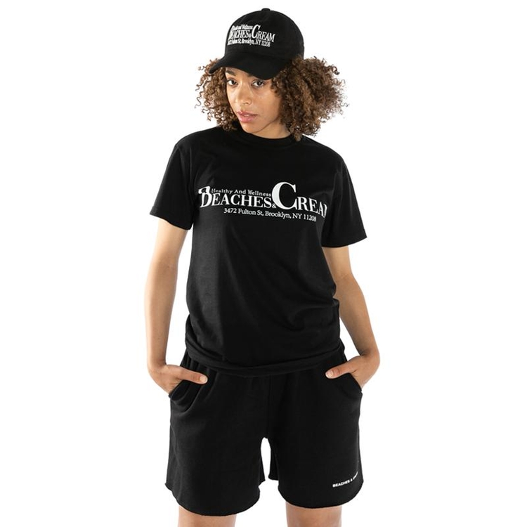 HEALTH AND WELLNESS SHORT SLEEVES-BLACK