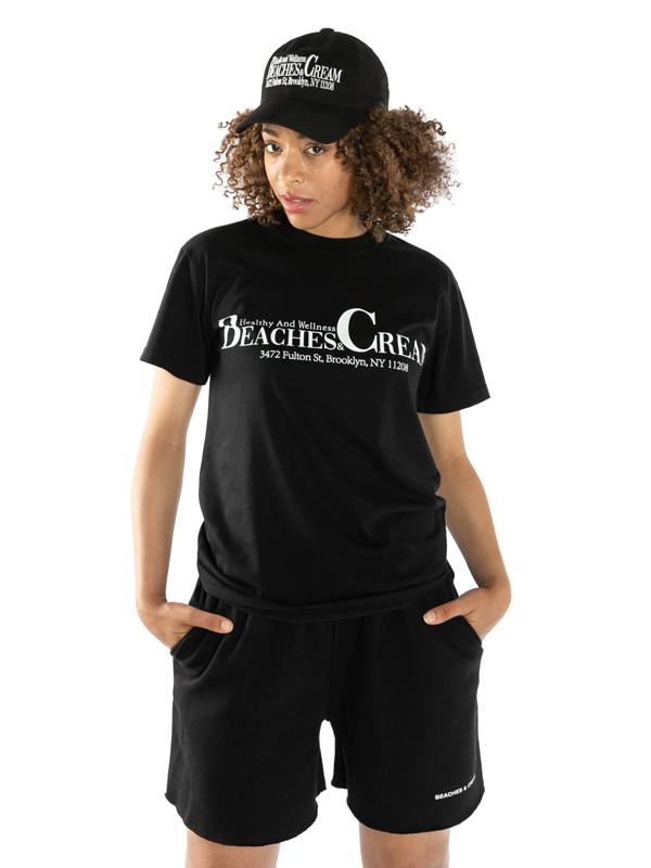 HEALTH AND WELLNESS SHORT SLEEVES-BLACK