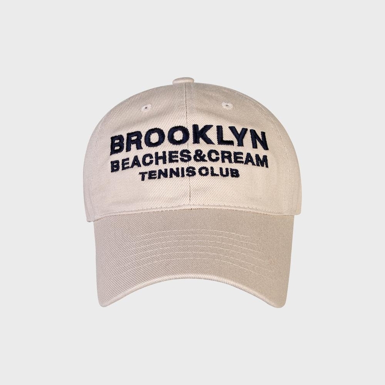 BROOKLYN TENNIS CLUB CAP-LIGHT BEIGE