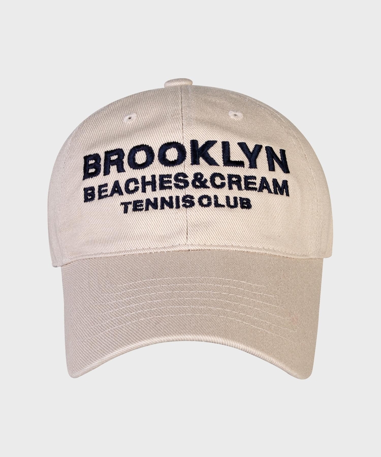 BROOKLYN TENNIS CLUB CAP-LIGHT BEIGE