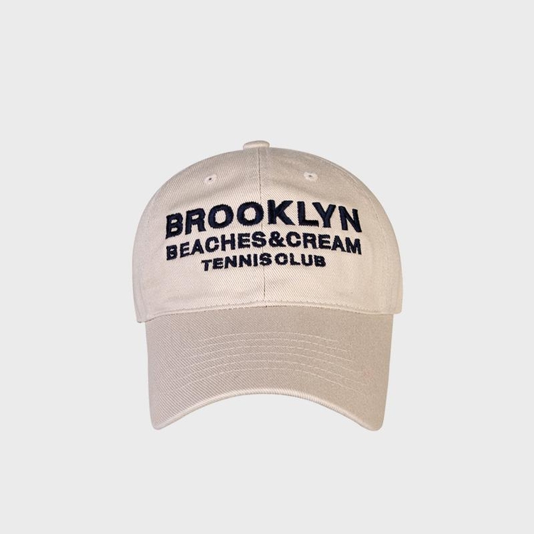 BROOKLYN TENNIS CLUB CAP-LIGHT BEIGE