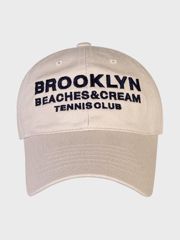 BROOKLYN TENNIS CLUB CAP-LIGHT BEIGE